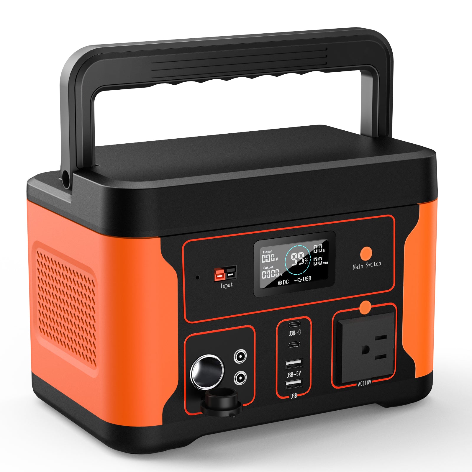 Tiexei power , 512WH Battery, 160000mAh Battery , LiFePO4 Battery, 600W Power , 600W Battery, Battery 600W , Power 600W， 1200W Power, Power 1200W ，fast charging Battery， mobile power, portable power station, home generator , generator ， power station outdoor, power station , LiFePO4, home backup power , Portable Power Station 600W, 512Wh Generator